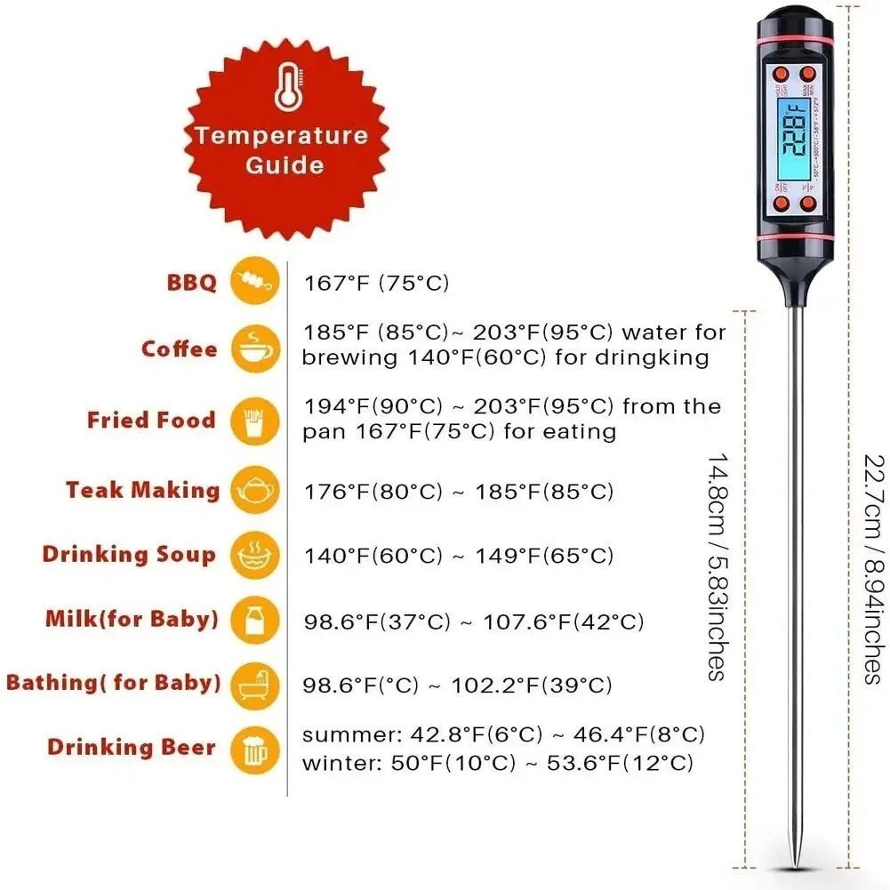 Instant Read Cooking Thermometer