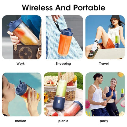 Portable Electric Juice Blender